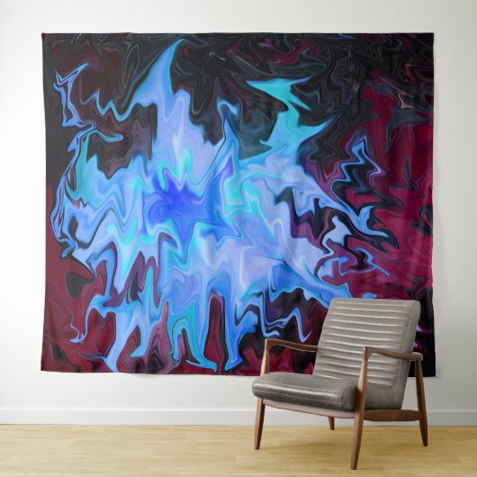 Draak in de vlucht..... wandkleed (In Situ (horizontaal))