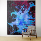 Draak in de vlucht..... wandkleed (In situ)