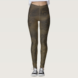 Draak in de wolken leggings