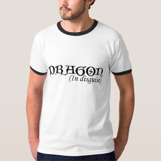 Draak in Disguise T-shirt (Voorkant)