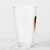 Draak in Flames Behind Sword Glas (Rechts)