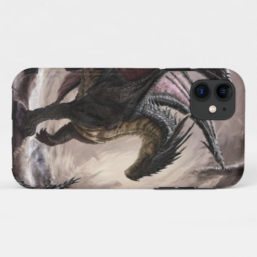 Draak in grot Case-Mate iPhone case (Achterkant (horizontaal))