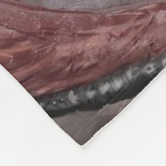 Draak in grot fleece deken (Hoek)