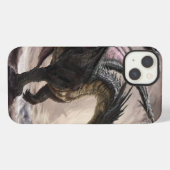 Draak in grot iPhone hoesje (Achterkant horizontaal)