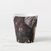 Draak in grot latte mok (Voorkant)