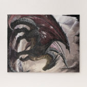 Draak in grot legpuzzel (Horizontaal)