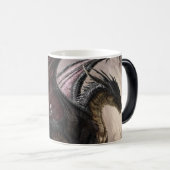 Draak in grot magische mok (Voorkant rechts)