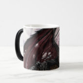 Draak in grot magische mok (Voorkant links)