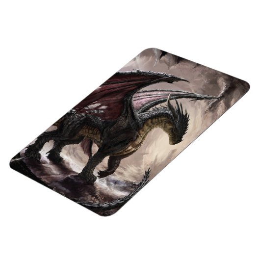 Draak in grot magneet (Linkerzijde)