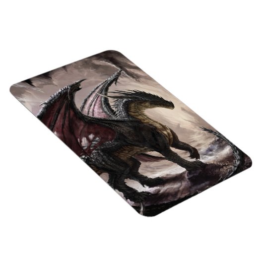 Draak in grot magneet (Rechterzijde)