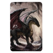 Draak in grot magneet (Verticaal)