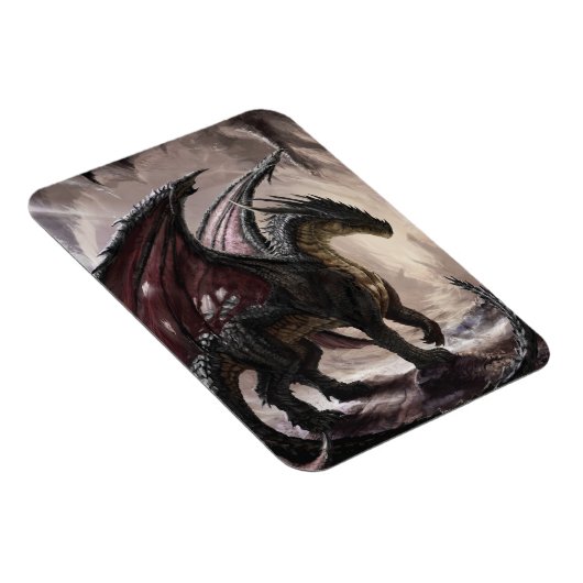 Draak in grot magneet (Rechterzijde)