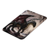 Draak in grot magneet (Linkerzijde)