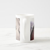 Draak in grot porselein kop (Achterkant)