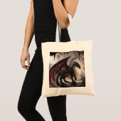 Draak in grot tote bag (Voorkant (product))