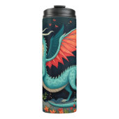 Draak in het Oerwoud Thermosbeker (Voorkant)