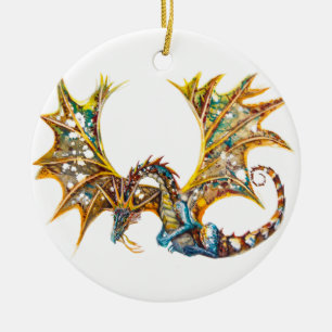 Draak in het Ornament van de Hemel