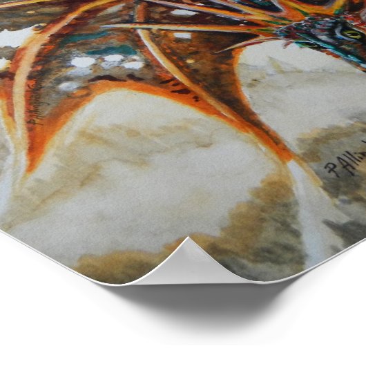 Draak in het Poster Sky (Hoek)