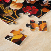 Draak in Mozaïek Design Legpuzzel (Zijkant)