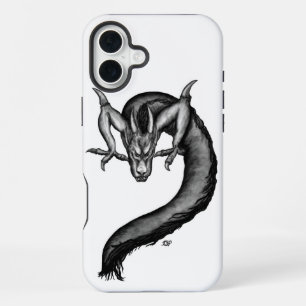 Draak in tatoeage stijl iPhone 16 plus hoesje