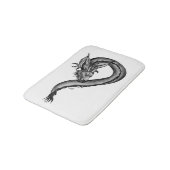 Draak in Tattoo stijl Badmat (Gekanteld)