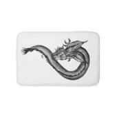 Draak in Tattoo stijl Badmat (Voorkant)