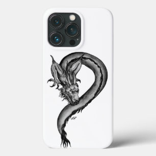 Draak in Tattoo stijl Case-Mate iPhone Case