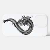 Draak in Tattoo stijl Case-Mate iPhone Case (Achterkant (horizontaal))