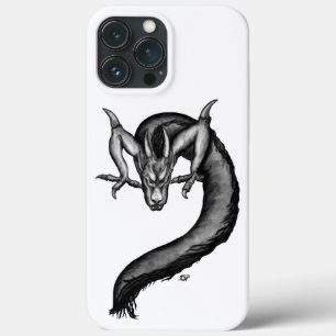 Draak in Tattoo stijl Case-Mate iPhone Case