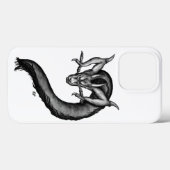 Draak in Tattoo stijl Case-Mate iPhone Case (Achterkant (horizontaal))