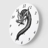 Draak in Tattoo stijl Grote Klok (Hoek)