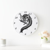 Draak in Tattoo stijl Grote Klok (Huis)