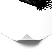 Draak in Tattoo stijl Perfect Poster (Hoek)