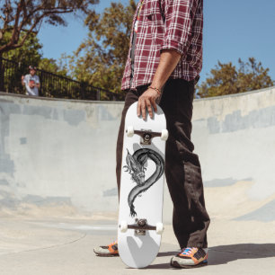 Draak in Tattoo stijl Persoonlijk Skateboard