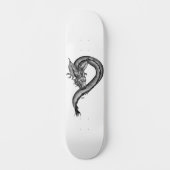 Draak in Tattoo stijl Persoonlijk Skateboard (Voorkant)