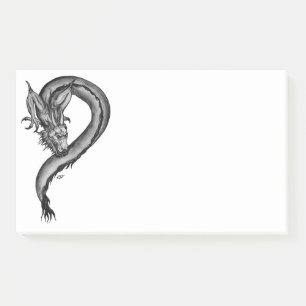 Draak in Tattoo stijl Post-it® Notes