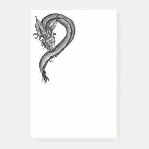 Draak in Tattoo stijl Post-it® Notes