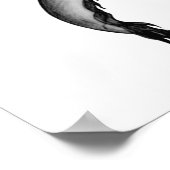 Draak in Tattoo stijl Poster (Hoek)