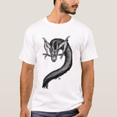 Draak in Tattoo stijl T-shirt (Voorkant)