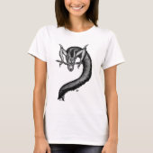 Draak in Tattoo stijl T-shirt (Voorkant)