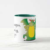 Draak in training mok (Midden)