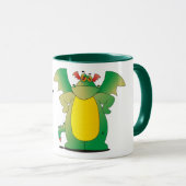 Draak in training mok (Voorkant rechts)