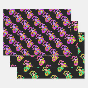 Draak Inpakpapier Set Vel