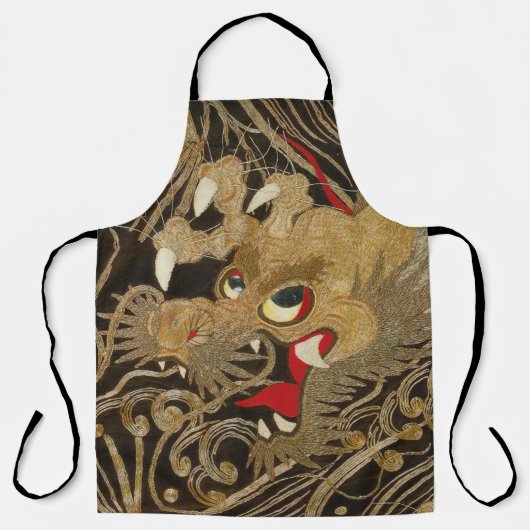 Draak, Japans ontwerp Schort (Voorkant)