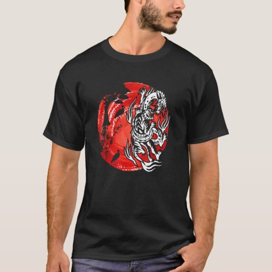  draak Japanse Dragon Ja T-shirt (Voorkant)