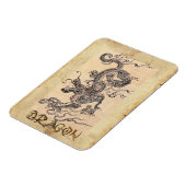  draak Japanse kunstgeschiedenis Magnet Magneet (Linkerzijde)