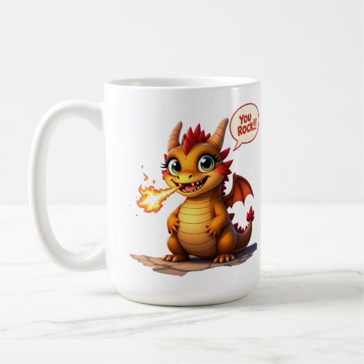 Draak Je Rokt Koffiemok (Links)