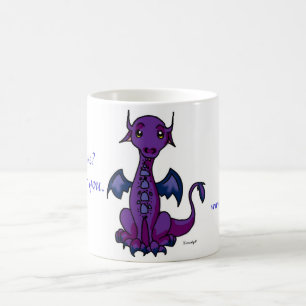 Draak, je voelt je blauw? koffiemok