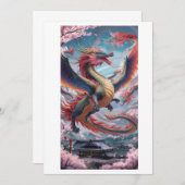 draak kaart (Voorkant / Achterkant)