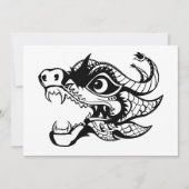 draak kaart (Voorkant)